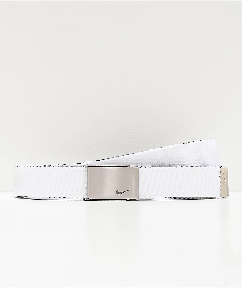 Nike Black & White Reversible Web Belt