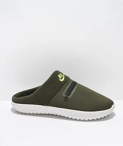 Nike Burrow Cargo & Khaki Slippers