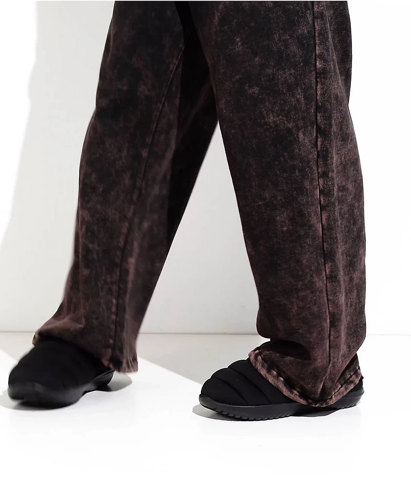 Nike Burrow SE Black & Anthracite Slippers