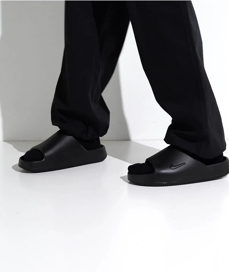 Nike Calm 2.0 Black Slide Sandals