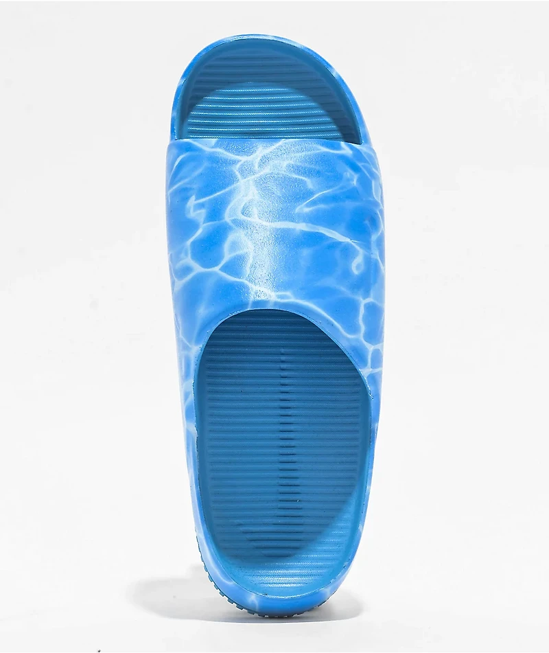 Nike Calm Coast & Signal Blue Slide Sandals