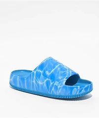 Nike Calm Coast & Signal Blue Slide Sandals