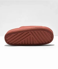 Nike Calm Rugged Orange Slide Sandals