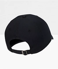 Nike Club Futura Black Strapback Hat