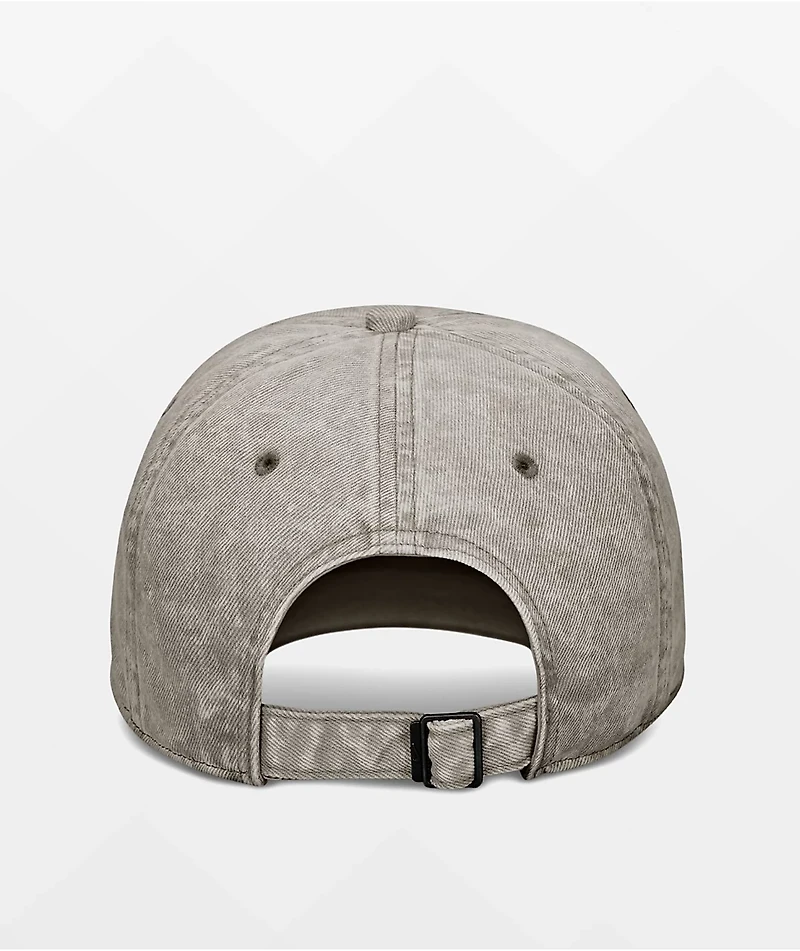 Nike Club Grey Wash Denim Strapback Hat