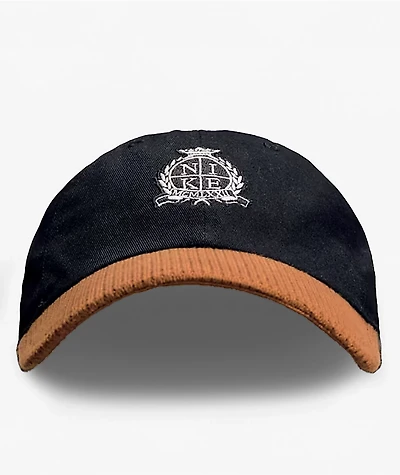Nike Club Waffle Bill Black & Brown Strapback Hat
