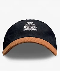 Nike Club Waffle Bill Black & Brown Strapback Hat