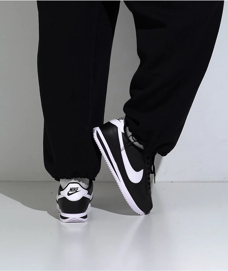 Nike Cortez Black & White Shoes