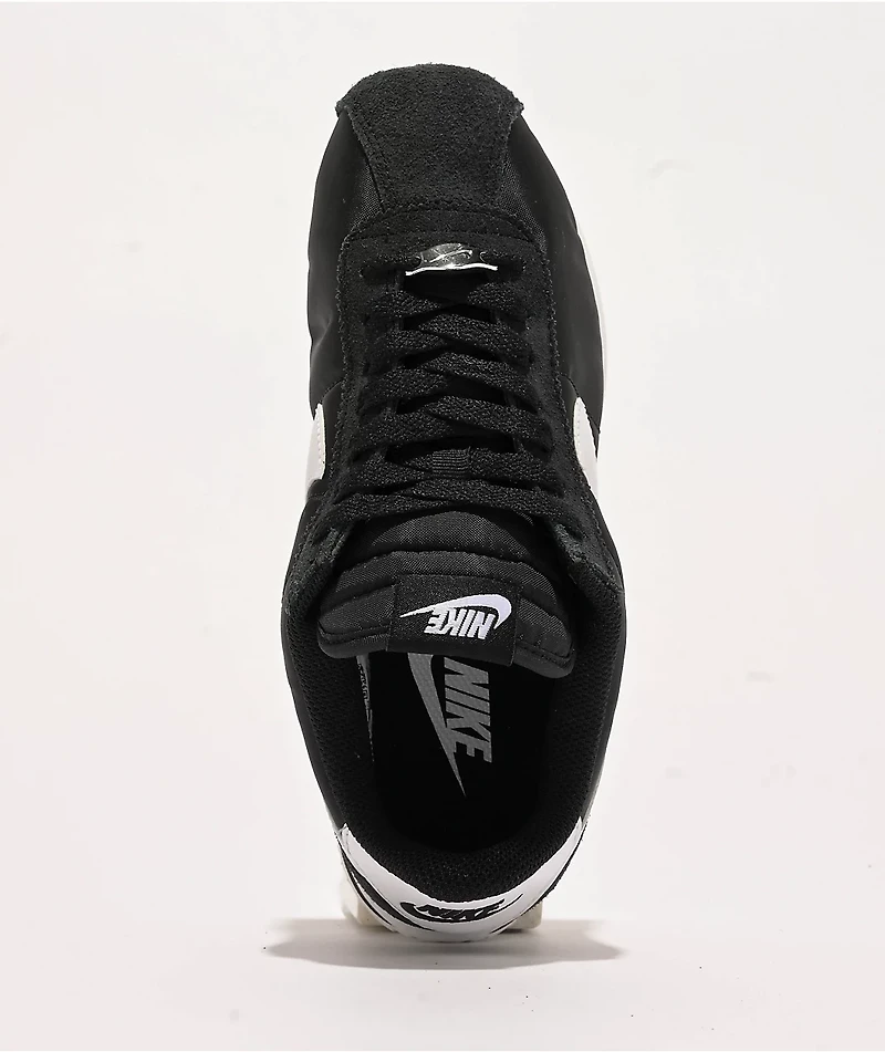 Nike Cortez Textile Black & White Shoes