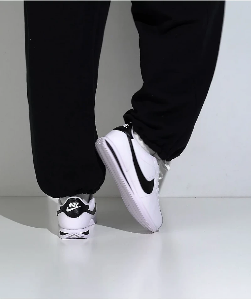 Nike Cortez White & Black Shoes
