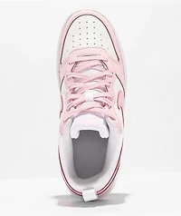 Nike Court Borough Low 2 SE White & Pink Shoes