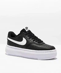 Nike Court Vision Alta Black & White Shoes
