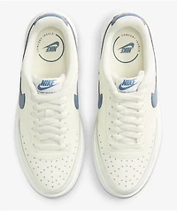 Nike Court Vision Alta White & Blue Shoes