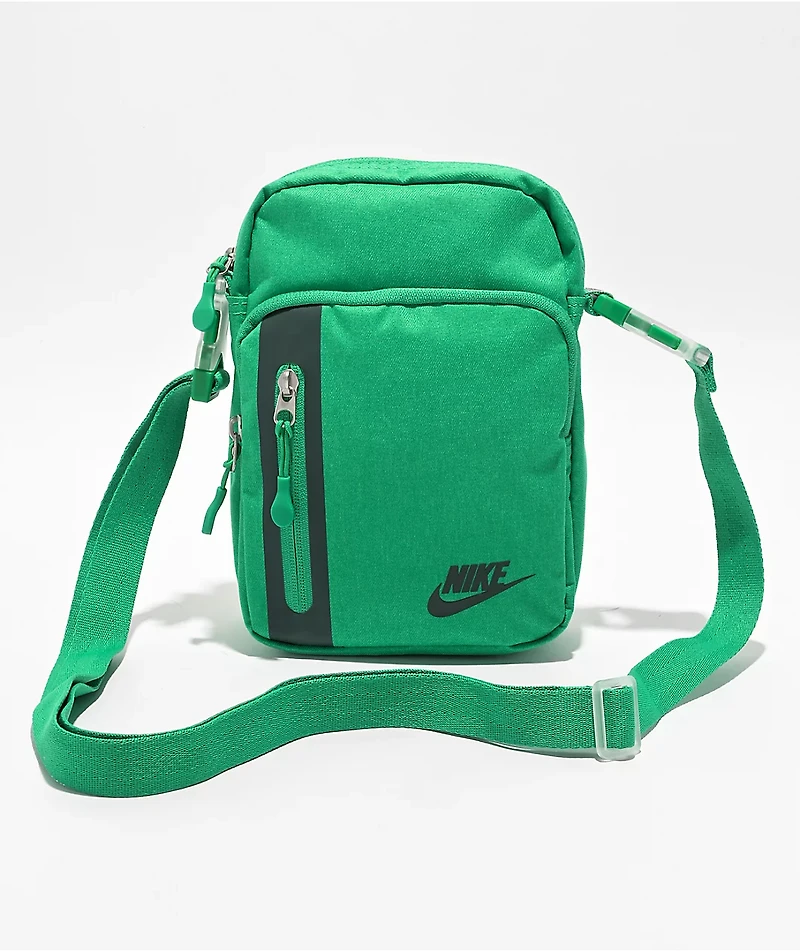 Nike Elemental Premium Stadium Green Crossbody Bag