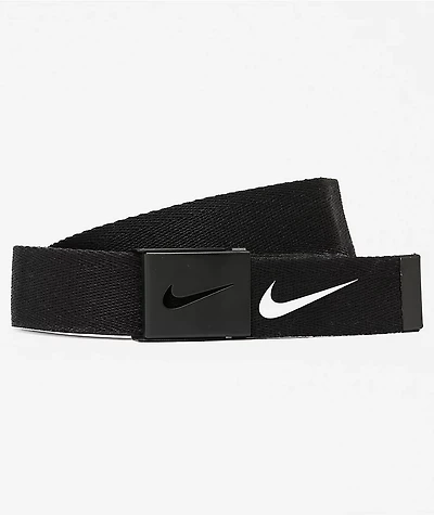 Nike Essentials Black Reversible Web Belt