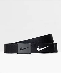 Nike Essentials Black Web Belt