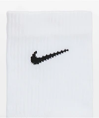 Nike Everyday Elevated 6 Pack Greyscale Quarter Crew Socks