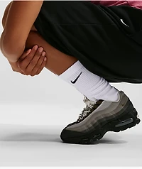 Nike Everyday Elevated White 6 Pack Crew Socks