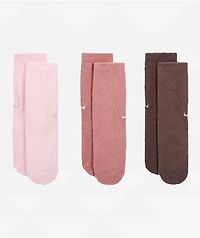 Nike Everyday Plus Cushioned Pink Mix 6-Pack Ankle Socks