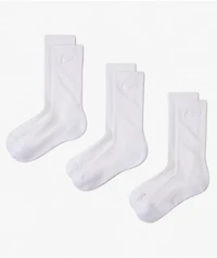 Nike Everyday Tonal 3 Pack White Crew Socks