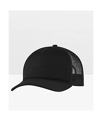 Nike Futura Black Embroidered Trucker Hat
