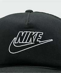 Nike Futura Black Trucker Hat