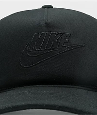 Nike Futura Black Trucker Hat