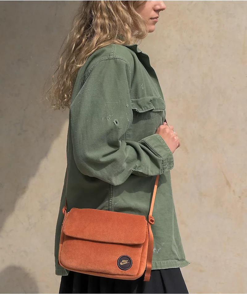 Nike Futura Brown Shoulder Bag