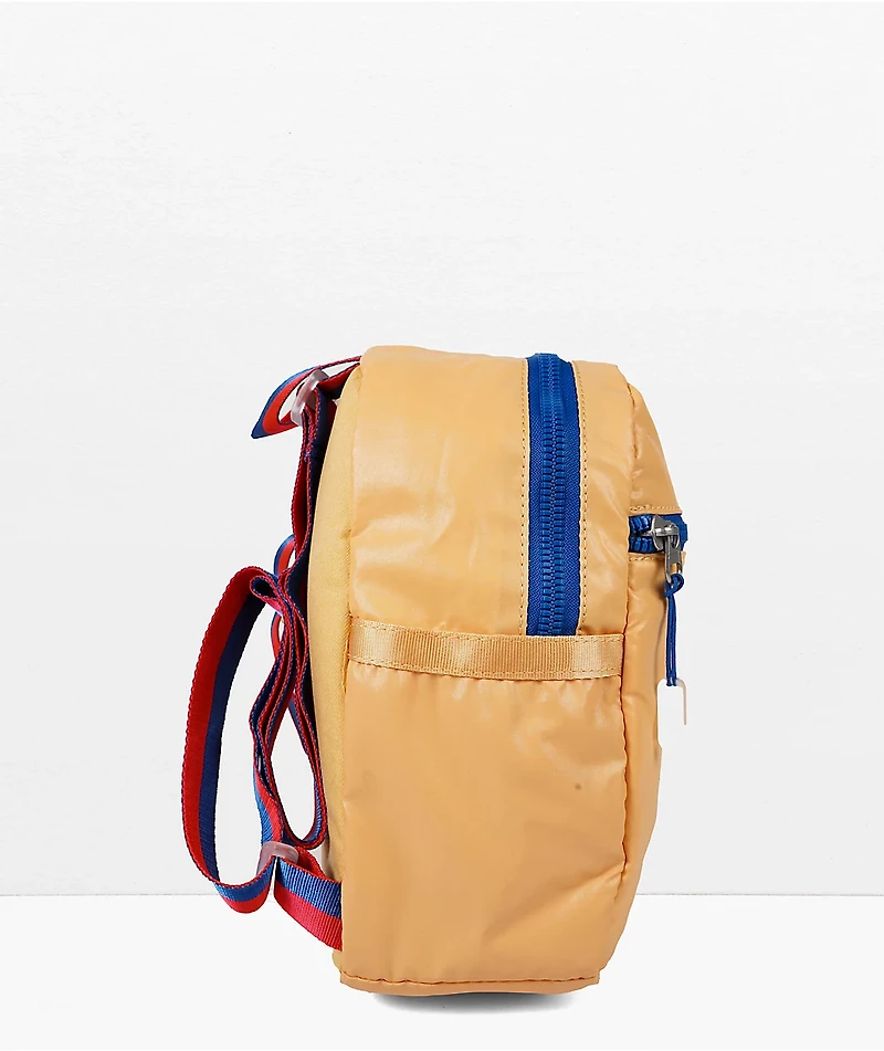Nike Futura Celestial Gold & Red Mini Backpack