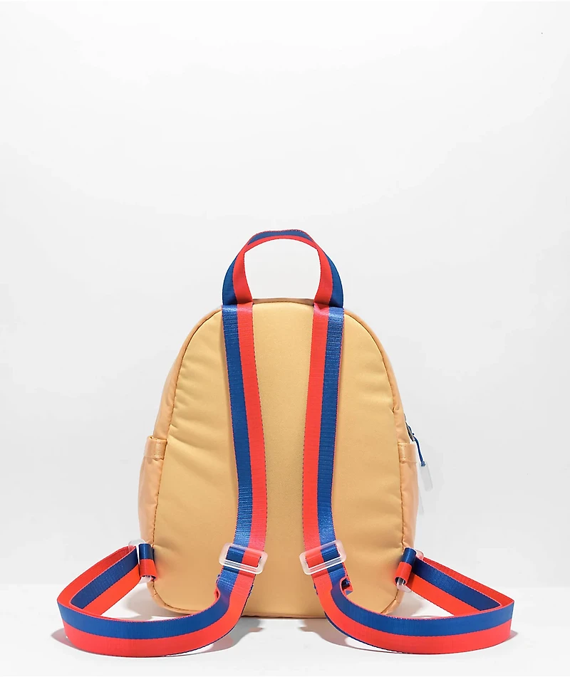 Nike Futura Celestial Gold & Red Mini Backpack