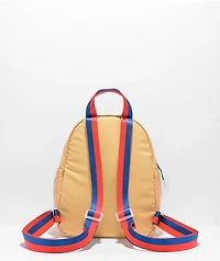 Nike Futura Celestial Gold & Red Mini Backpack
