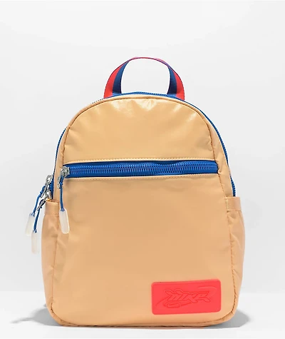 Nike Futura Celestial Gold & Red Mini Backpack
