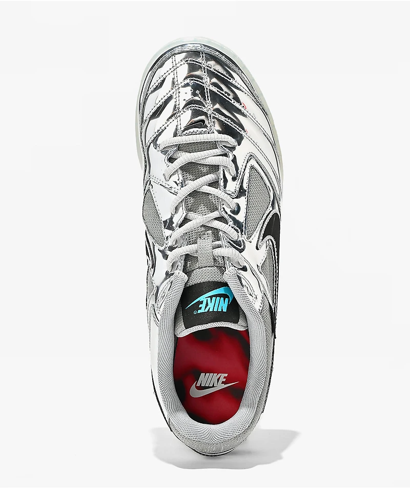Nike Gato LV8 Chrome Silver & Black Shoes