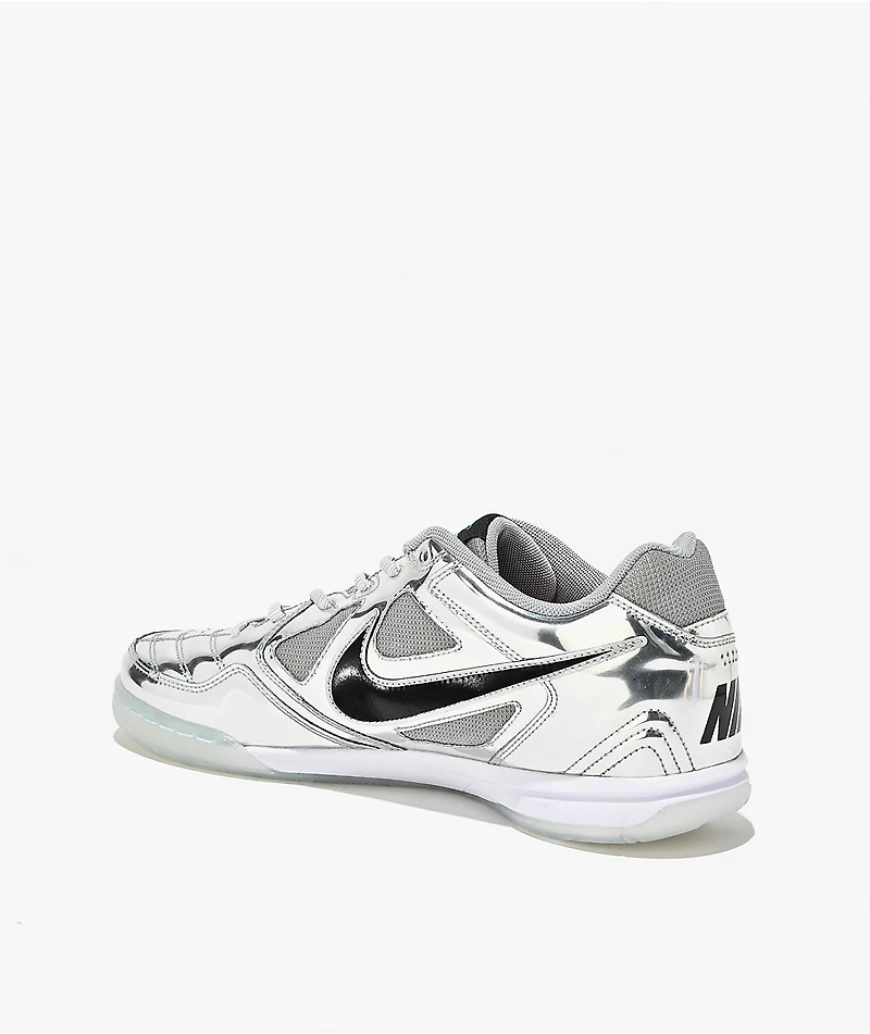 Nike Gato LV8 Chrome Silver & Black Shoes