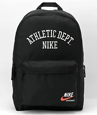 Nike Heritage Athletic Department Black Backpack
