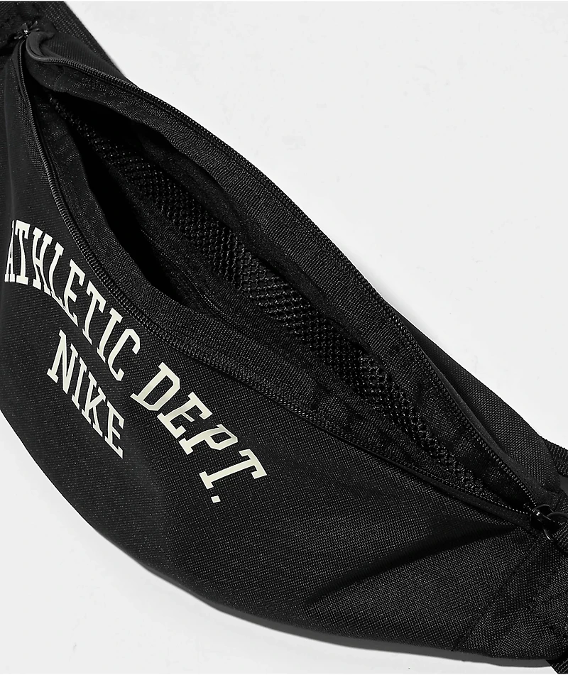 Nike Heritage Athletic Department Black Fanny Pack