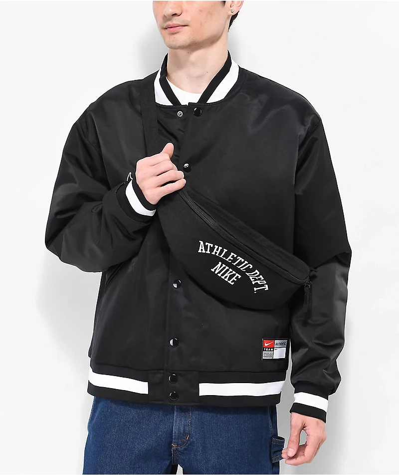 Nike Heritage Athletic Department Black Fanny Pack