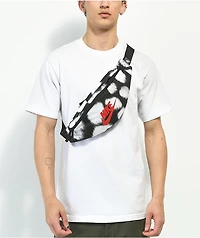Nike Heritage Black & University Red Fanny Pack
