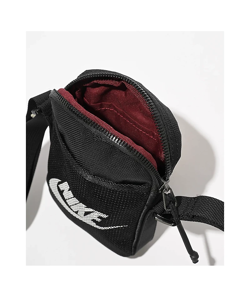 Nike Heritage Black Small Crossbody Bag