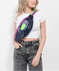 Nike Heritage Festival Green & Purple Fanny Pack
