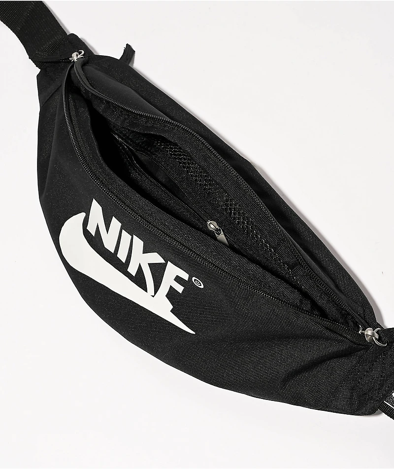 Nike Heritage Logo Black Fanny Pack