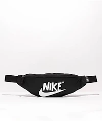 Nike Heritage Logo Black Fanny Pack