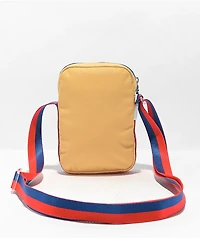 Nike Heritage S Celestial Gold & Red Crossbody Bag