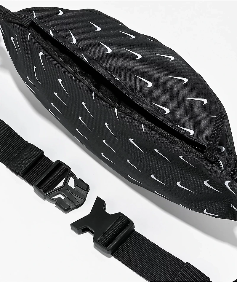 Nike Heritage Swoosh Black Fanny Pack