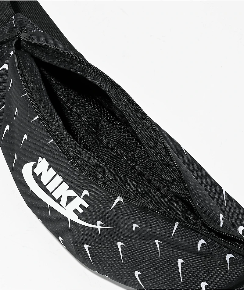 Nike Heritage Swoosh Black Fanny Pack