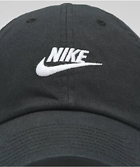 Nike Heritage86 Futura Black Strapback Hat