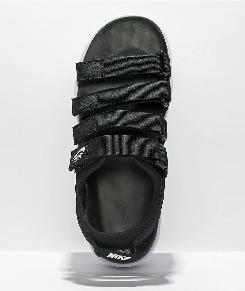Nike Icon Classic Black & White Platform Sandals