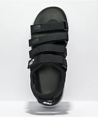 Nike Icon Classic Black & White Platform Sandals