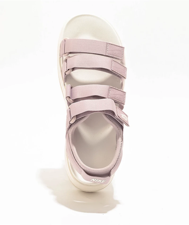 Nike Icon Classic Platinum Violet & Sail Platform Sandals