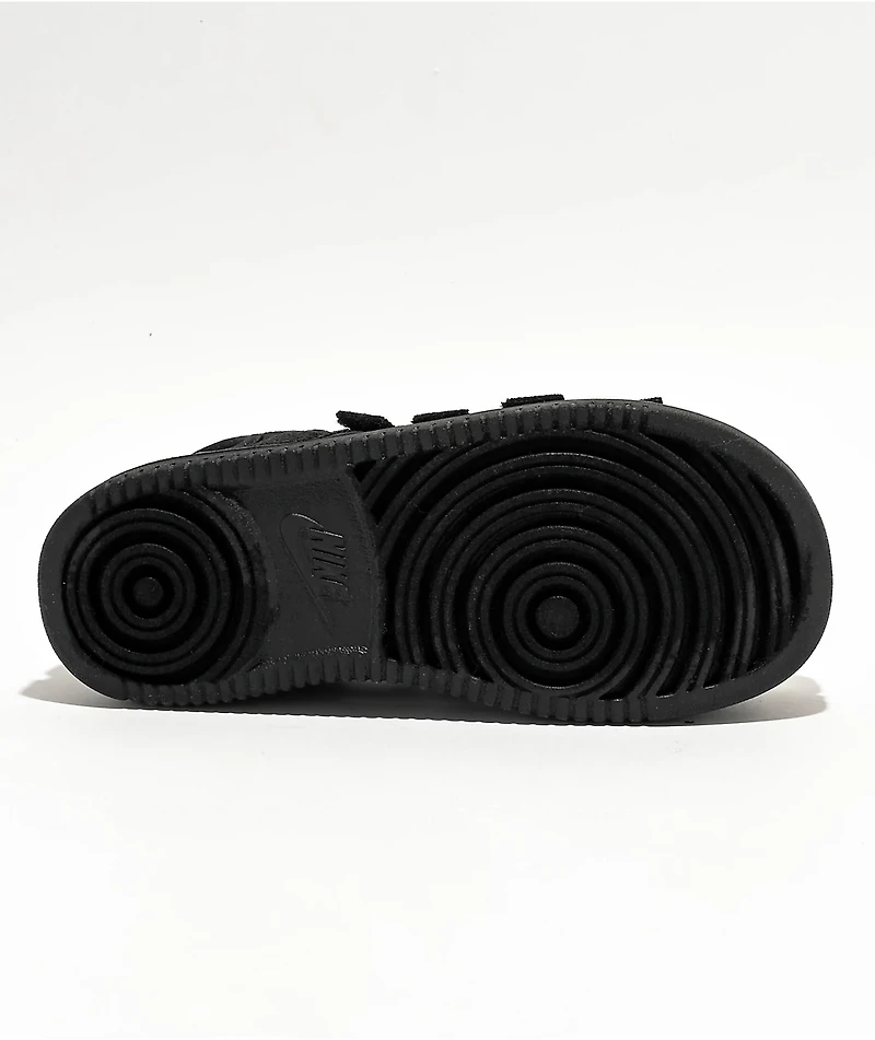 Nike Icon Classic SE Black & White Platform Sandals